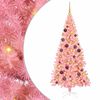 vidaXL Weihnachtsbaum Rosa 180 cm PVC