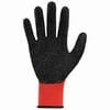 vidaXL Arbeitshandschuhe 24 pcs Rot und Schwarz 10 / XL