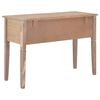 vidaXL Schreibtisch Braun 109,5 x 45 x 77,5 cm Holz