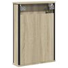 vidaXL Bad-Spiegelschrank Sonoma-Eiche 42x12x60 cm Holzwerkstoff