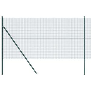 vidaXL Ground Fix Geschwei&szlig;ter Drahtzaun 25 x 1,4 m (B x H)