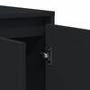 vidaXL Sideboard Schwarz 120 x 41 x 75 cm Holzwerkstoff