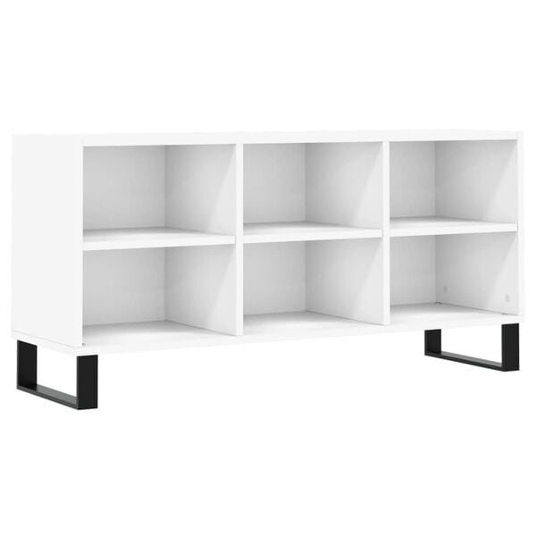 vidaXL TV-Schrank Wei&szlig; 103,5x30x50 cm Holzwerkstoff