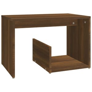 vidaXL Beistelltisch Braun Eichen-Optik 59x36x38 cm Holzwerkstoff