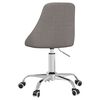 vidaXL B&uuml;rostuhl Drehbar Dunkelgrau Stoff