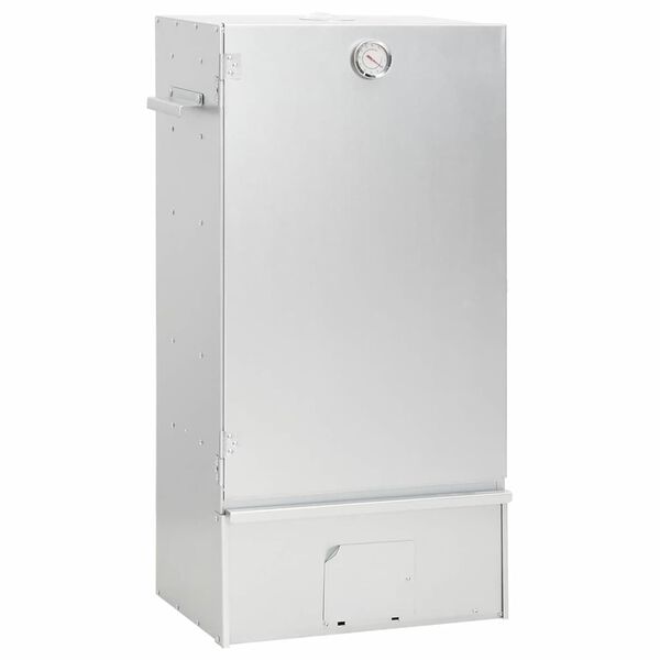 vidaXL R&auml;ucherofen mit Tisch Verzinkter Stahl