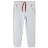 vidaXL Kinder-Trainingshose Grau Melange 104