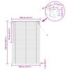 vidaXL Venetianer Jalousie Verstellbar Wei&szlig; 150 x 100 cm PVC