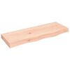 vidaXL Waschtischplatte 80x30x(2-6) cm Massivholz Unbehandelt