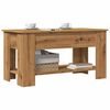 vidaXL Couchtisch Artisan-Eiche 101x49x52 cm Holzwerkstoff