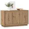 vidaXL Sideboard Artisan-Eiche 102 x 35 x 55 cm Holzwerkstoff
