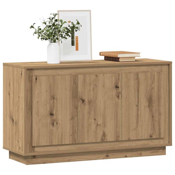 vidaXL Sideboard Artisan-Eiche 102 x 35 x 55 cm Holzwerkstoff