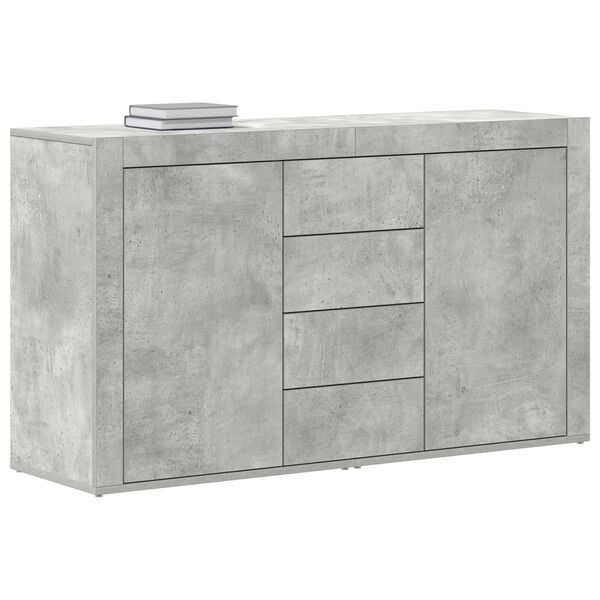 vidaXL Sideboard Beton Grau 120 x 36 x 69 cm Holzwerkstoff