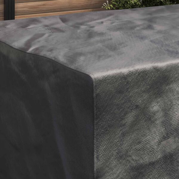 vidaXL M&ouml;belbezug Uni Schwarz 230 x 165 x 80 cm 210D