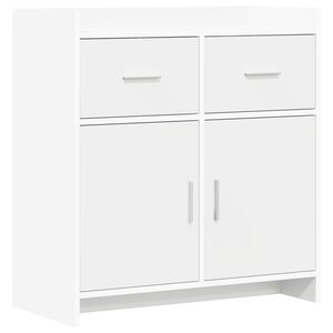 vidaXL Sideboard Wei&szlig; 75 x 36 x 80 cm Holzwerkstoff