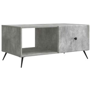 vidaXL Couchtisch Betongrau 90 x 50 x 40 cm Holzwerkstoff