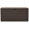 vidaXL Gartentruhe Braun 116x44x55 cm