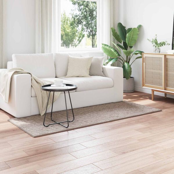 vidaXL Bereichsteppiche Rechtwinklig Sand 200 x 80 cm