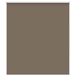 vidaXL Verdunkelungsrollo Kaffeebraun 125x175 cm Stoffbreite 121,6 cm