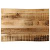 vidaXL Tischplatte mit Baumkante 60x40x2,5 cm Raues Mango Massivholz