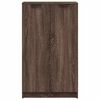 vidaXL Schuhregal Braun Eichen-Optik 59x35x100 cm Holzwerkstoff