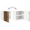 vidaXL K&uuml;chenschrank 2 pcs Altholz 40 x 31 x 40 cm Holzwerkstoff