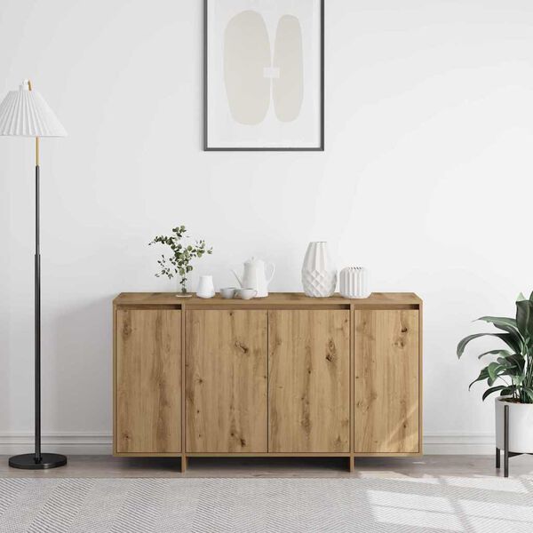 vidaXL Sideboard Artisan-Eiche 135 x 41 x 75 cm Holzwerkstoff
