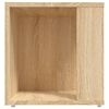 vidaXL Beistelltisch Sonoma-Eiche 33x33x34,5 cm Holzwerkstoff