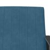 vidaXL Sessel Blau 59 x 75 x 78 cm Samt