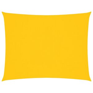 vidaXL Sonnensegel Oxford-Gewebe Rechteckig 6x7 m Gelb