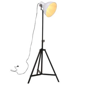 vidaXL Stehleuchte 25 W Wei&szlig; 61x61x90/150 cm E27