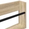 vidaXL Magazinregal Sonoma-Eiche 100 x 12 x 30 cm Holzwerkstoff