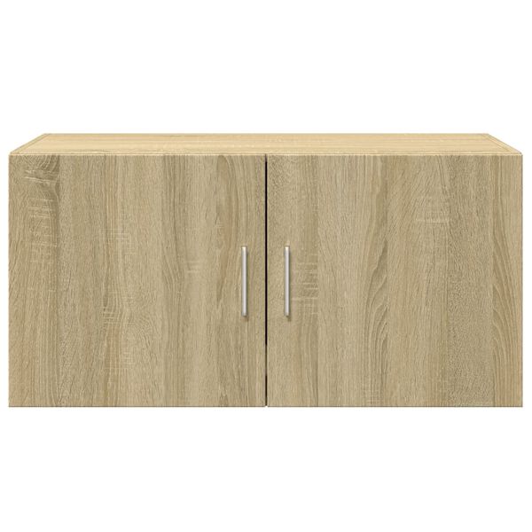 vidaXL Wandschrank Sonoma-Eiche 80x42,5x40 cm Holzwerkstoff