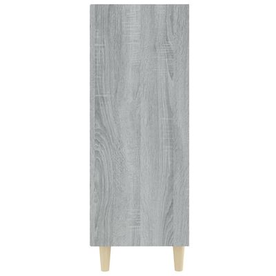 vidaXL Sideboard Grau Sonoma 69,5x32,5x90 cm Holzwerkstoff