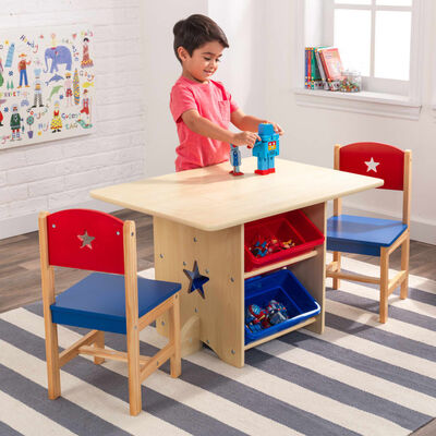 KidKraft Sterntisch mit 2 Stühlen Set