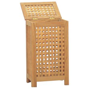 vidaXL W&auml;schebeh&auml;lter 35x25x60 cm Massivholz Teak