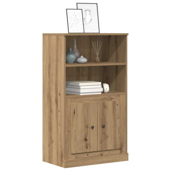vidaXL Highboard Artisan-Eiche 60x35,5x103,5 cm Holzwerkstoff