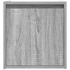 vidaXL Wand-Nachttisch Grau Sonoma 38x34x40 cm