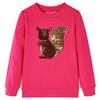 vidaXL Kinder-Sweatshirt Knallrosa 116