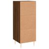 vidaXL Sideboard Braun Eichen-Optik 34,5x34x90 cm Holzwerkstoff