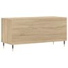 vidaXL Plattenschrank Sonoma-Eiche 100x38x48 cm Holzwerkstoff
