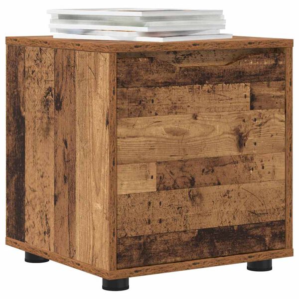 vidaXL Badezimmerschrank Altholz 40,5 x 40 x 44 cm Holzwerkstoff