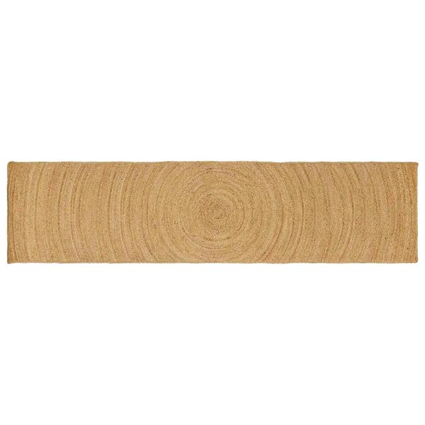 vidaXL Bereichsteppiche Rechtwinklig Braun 80 x 400 cm Jute