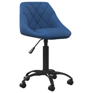 vidaXL Esszimmerstuhl Blau Samt