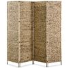 vidaXL 4-teiliger Paravent 154 x 160 cm Wasserhyazinthe