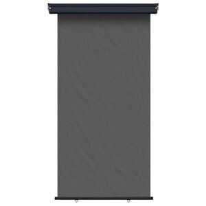 vidaXL Balkon Seitenmarkise 100% Polyester Eisen Stahl