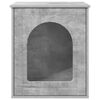 vidaXL Katzenhaus Beton 53 x 52 x 62 cm Holzwerkstoff