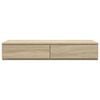 vidaXL Bettschubladen Sonoma-Eiche 100 x 36,5 x 16,5 cm Holzwerkstoff