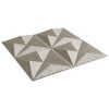 vidaXL Wandpaneele 12 Stk. Beton 50x50 cm XPS 3 m² Origami