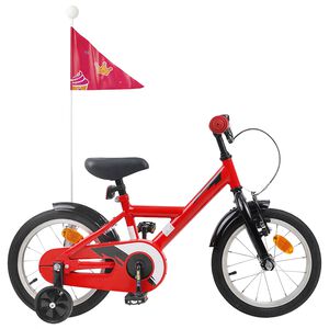 vidaXL Kinderfahrrad 12 Zoll f&uuml;r 2-4 Jahre alt Rot